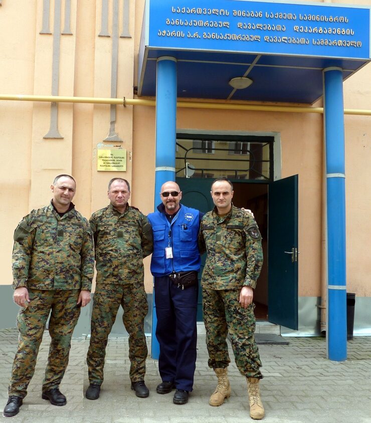 Als Patrol Leader beim Besuch der SPU-Kommandanten in Batumi